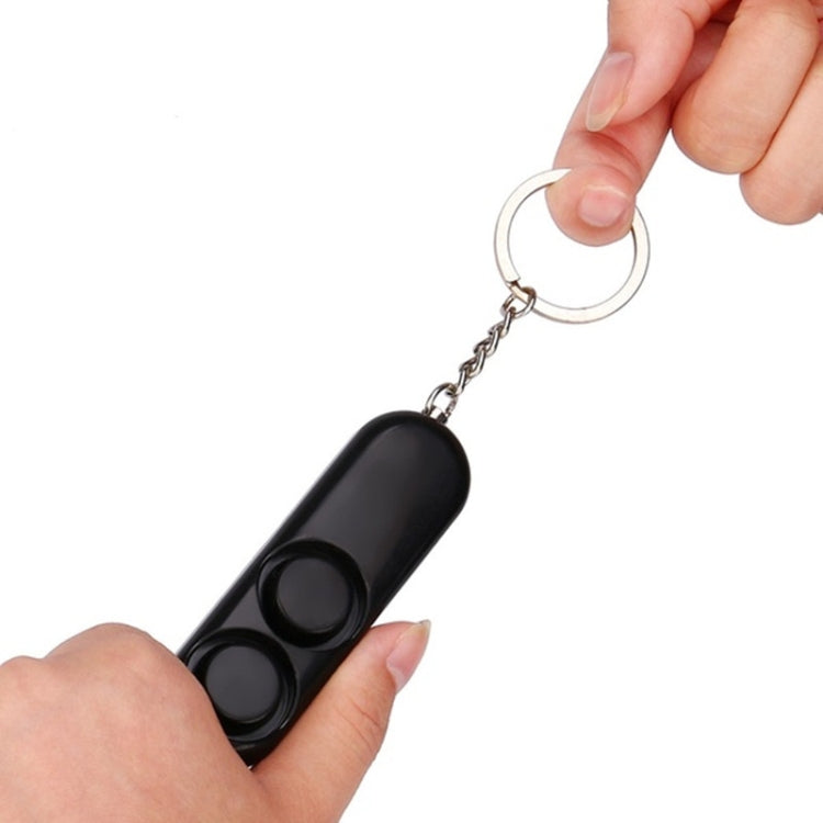 2 PCS 120dB Self Defense Anti-rape Device Dual Speakers Loud Alarm Safety Personal Security Keychain, Random Color Delivery 2 PCS 120dB Self Defense Anti-rape Device Dual Speakers Loud Alarm Safety Personal Security Keychain, Random Color Delivery